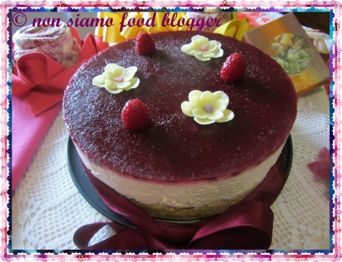 Cheesecake Lamponi e Cioccolato Bianco