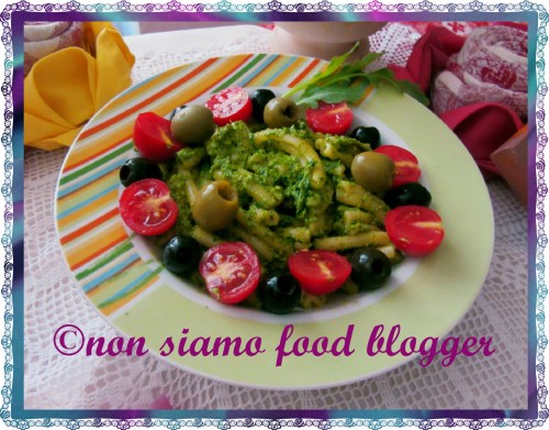 Caserecce con Pesto di Rucola 