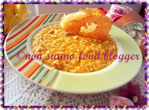 Risotto Crema di Zucca e Salsiccia