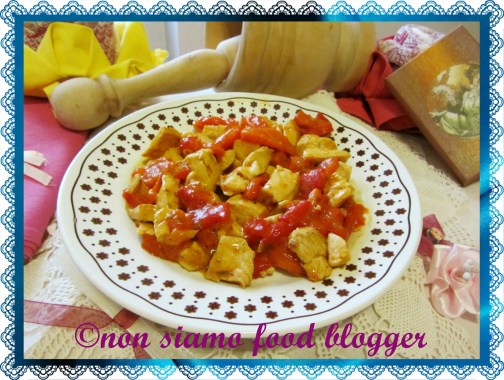 Petto di Pollo con i Peperoni