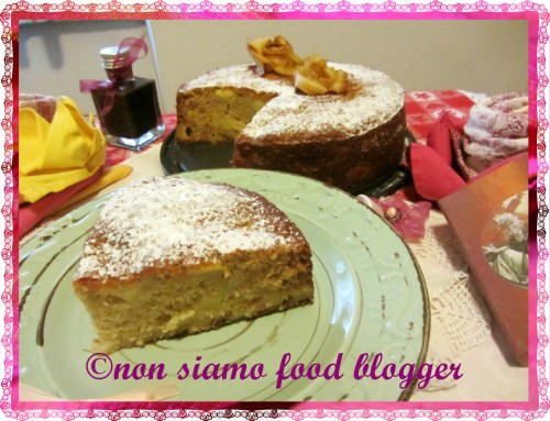 Torta con Purea di Mele