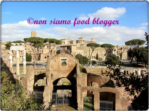 Panorama su Via dei Fori Imperiali