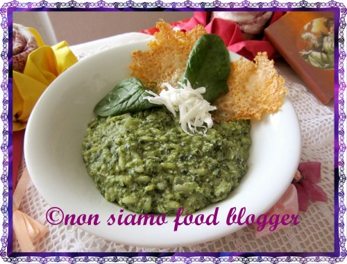 Risotto Spinaci e Ricotta Salata