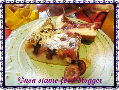 Clafoutis alle Ciliegie Fetta
