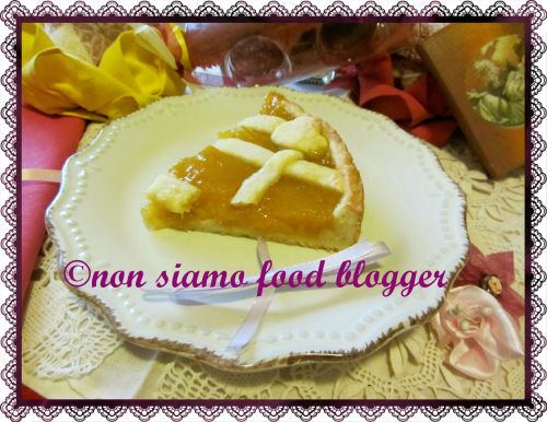 Crostata Composta di Pesche Fetta