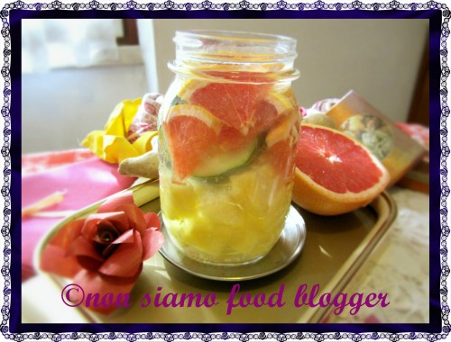 Acqua Detox Ananas e Pompelmo