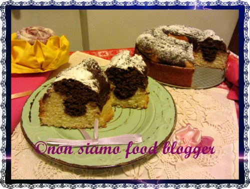 Ciambella Bicolore alla Ricotta Fetta