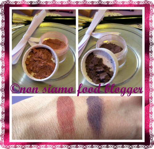 Home made eyeshadows 