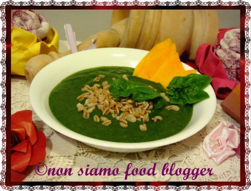 Vellutata di Zucca e Spinaci